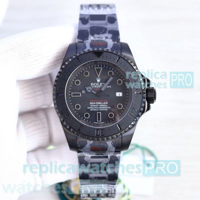 Swiss Replica Rolex Pro Hunter Sea-dweller VRF Swiss 2836 Watch Blaken Rolex